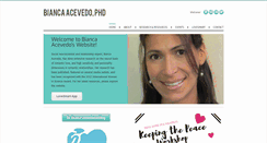 Desktop Screenshot of biancaacevedo.org